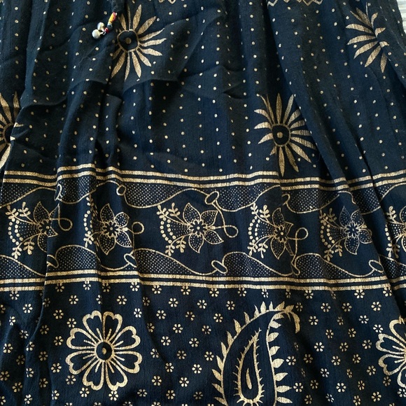 Vintage block print skirt - Picture 1 of 2